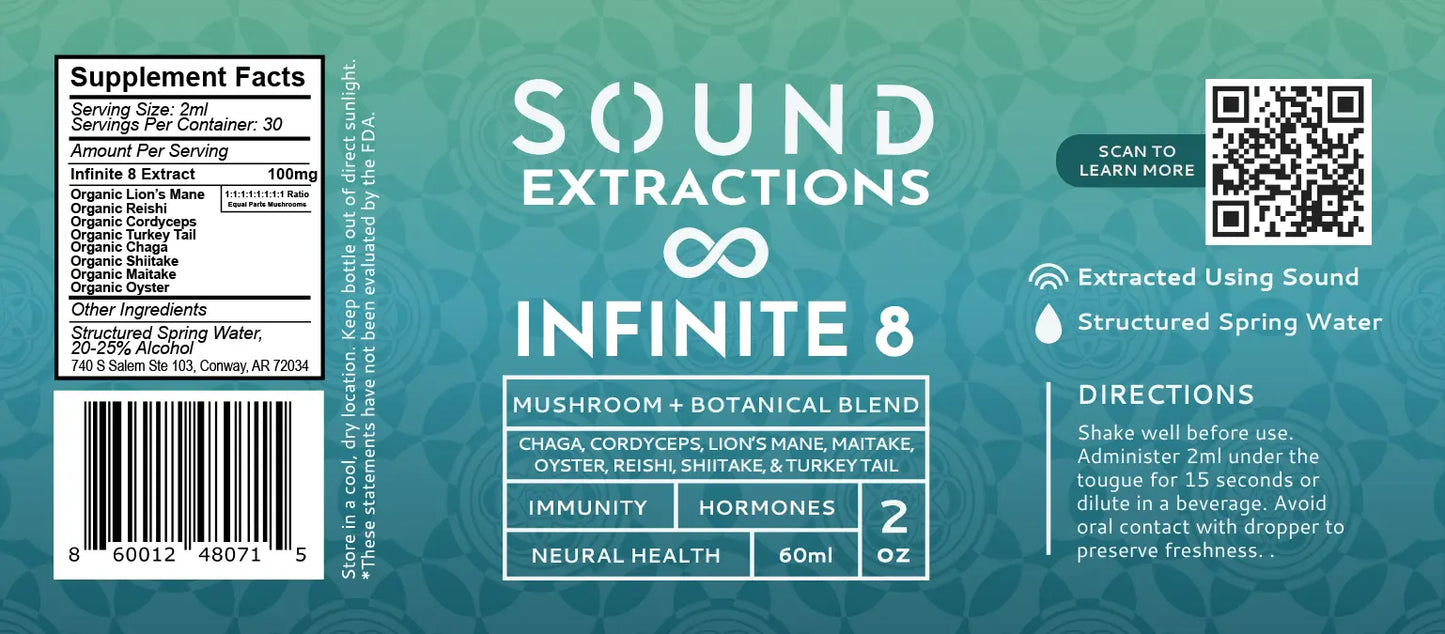 Infinite 8 | Mushroom Blend Sound Extractions