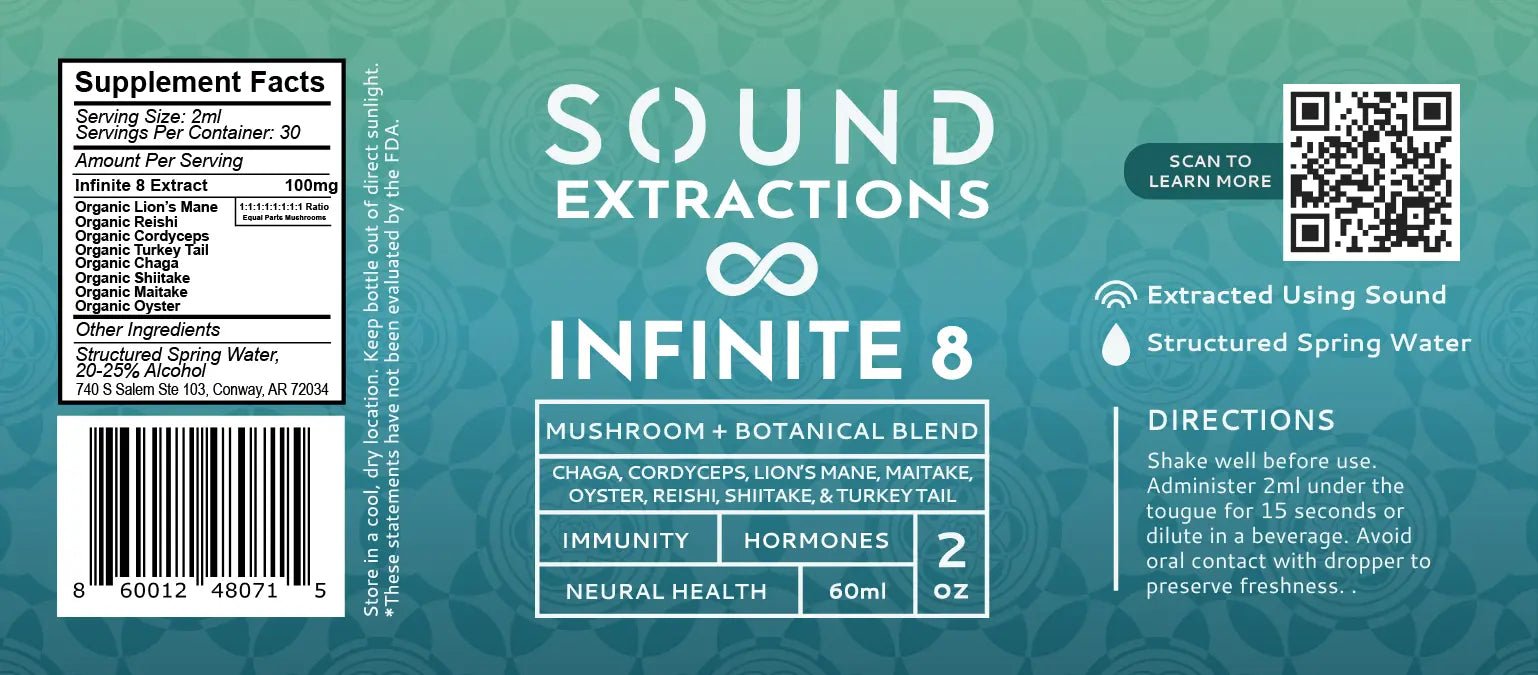 Infinite 8 | Mushroom Blend Sound Extractions