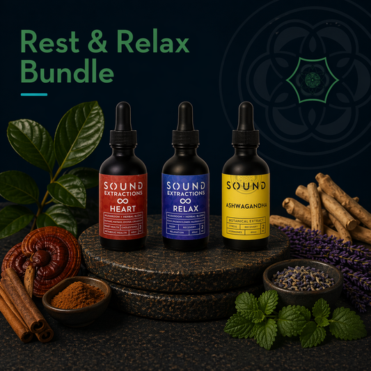 Rest & Relax Bundle | Ashwagandha, Relax & Heart