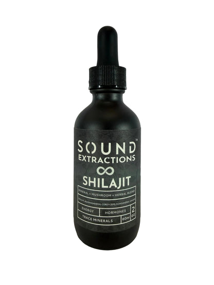 Shilajit Blend | Sound Extracted Blend for Energy, Hormones & Minerals Sound Extractions
