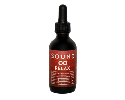 Relax: Organic Mushroom Blend Sound Extractions