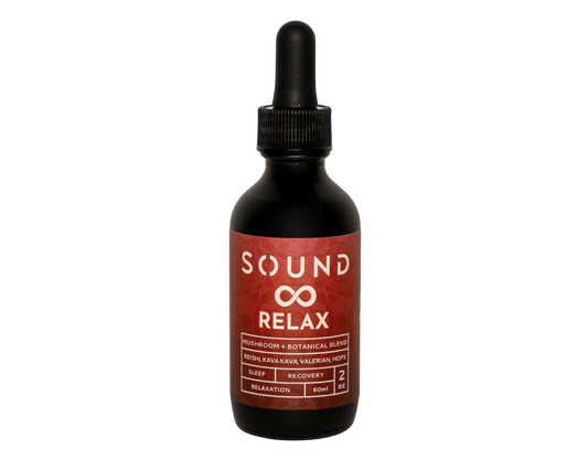 Relax: Organic Mushroom Blend Sound Extractions