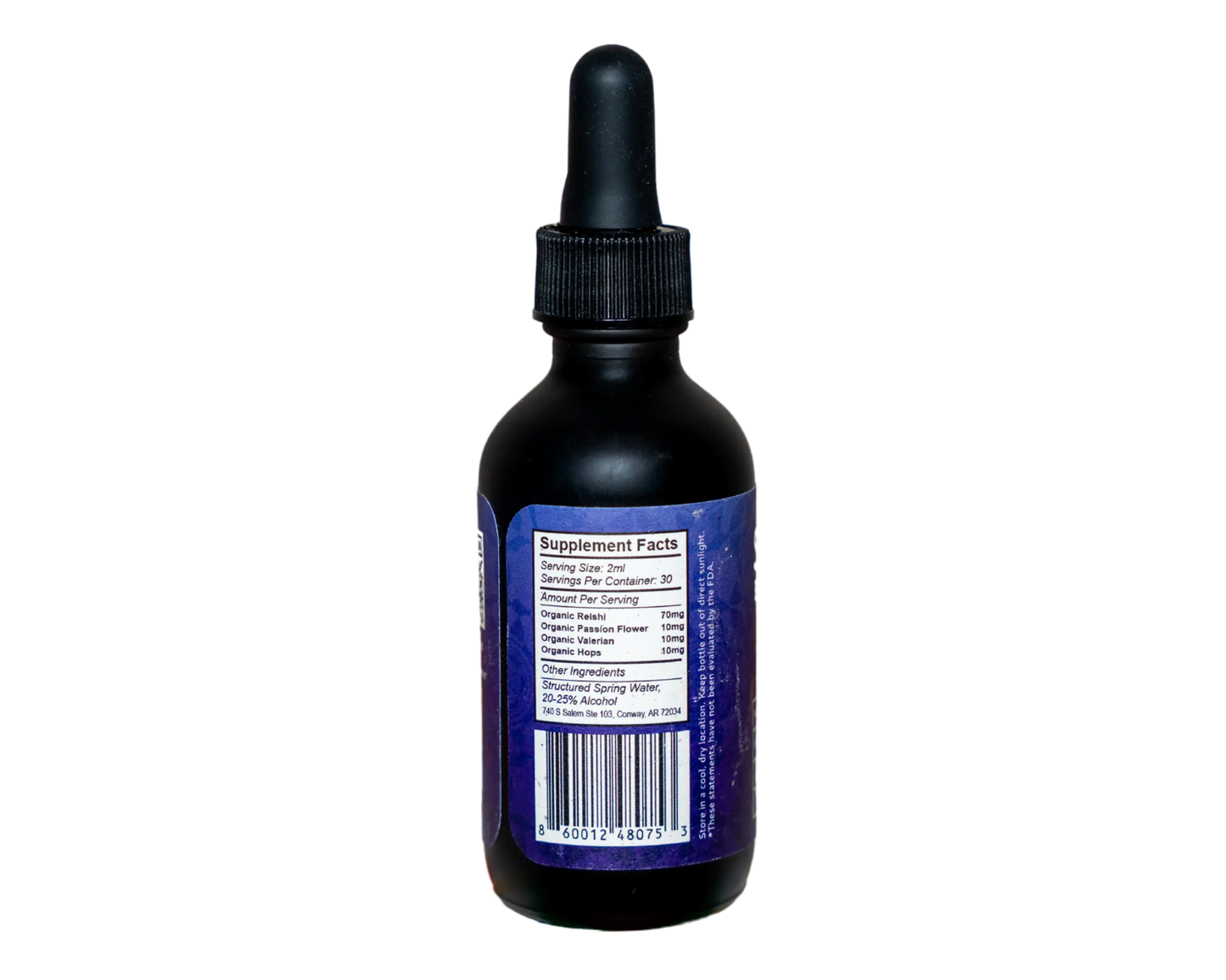 Relax Blend | Reishi, Kava-Kava, Valerian & Hops for Sleep & Stress Relief Sound Extractions